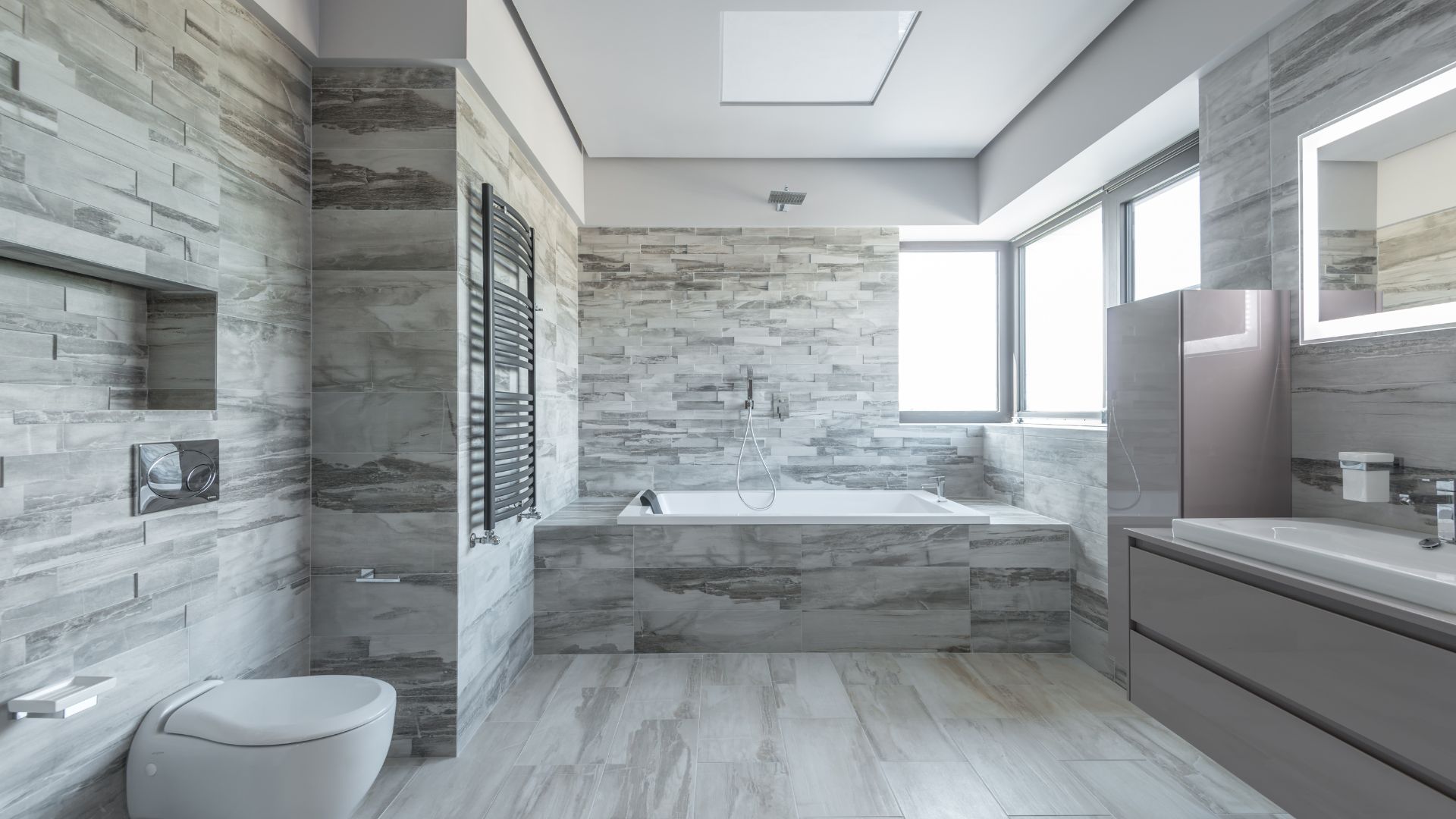 carrelage sol salle de bain