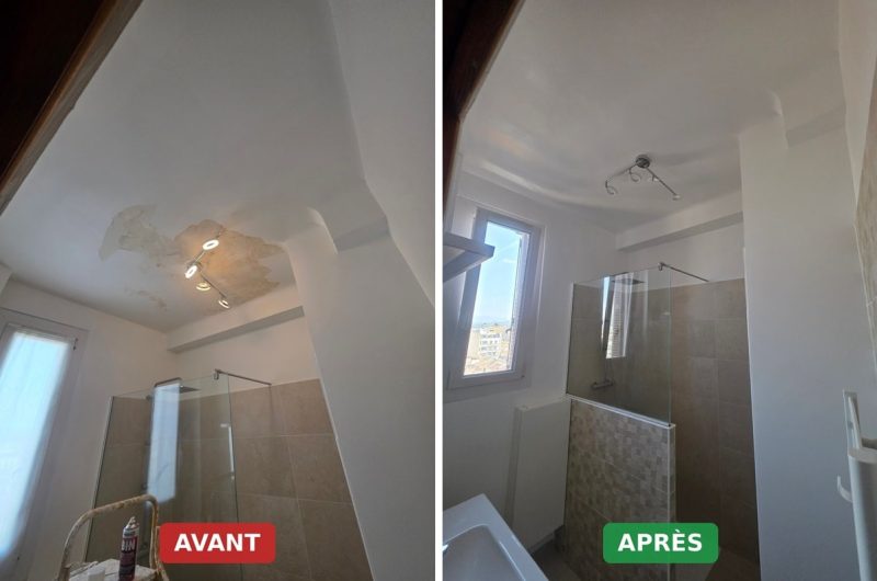 Intervention et rénovation après dégât des eaux dans l'habitat